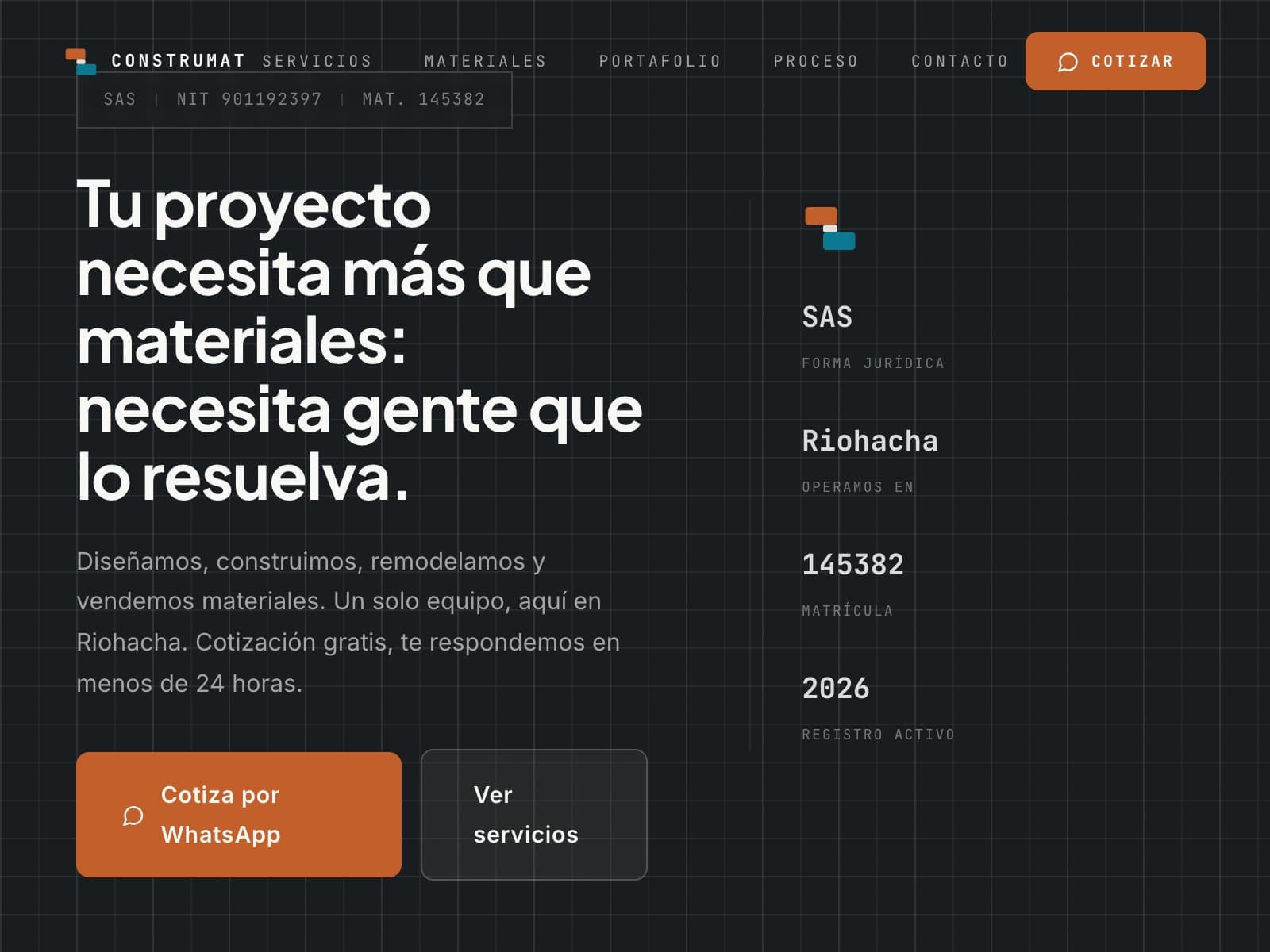 Captura de pantalla de Construmat SYM