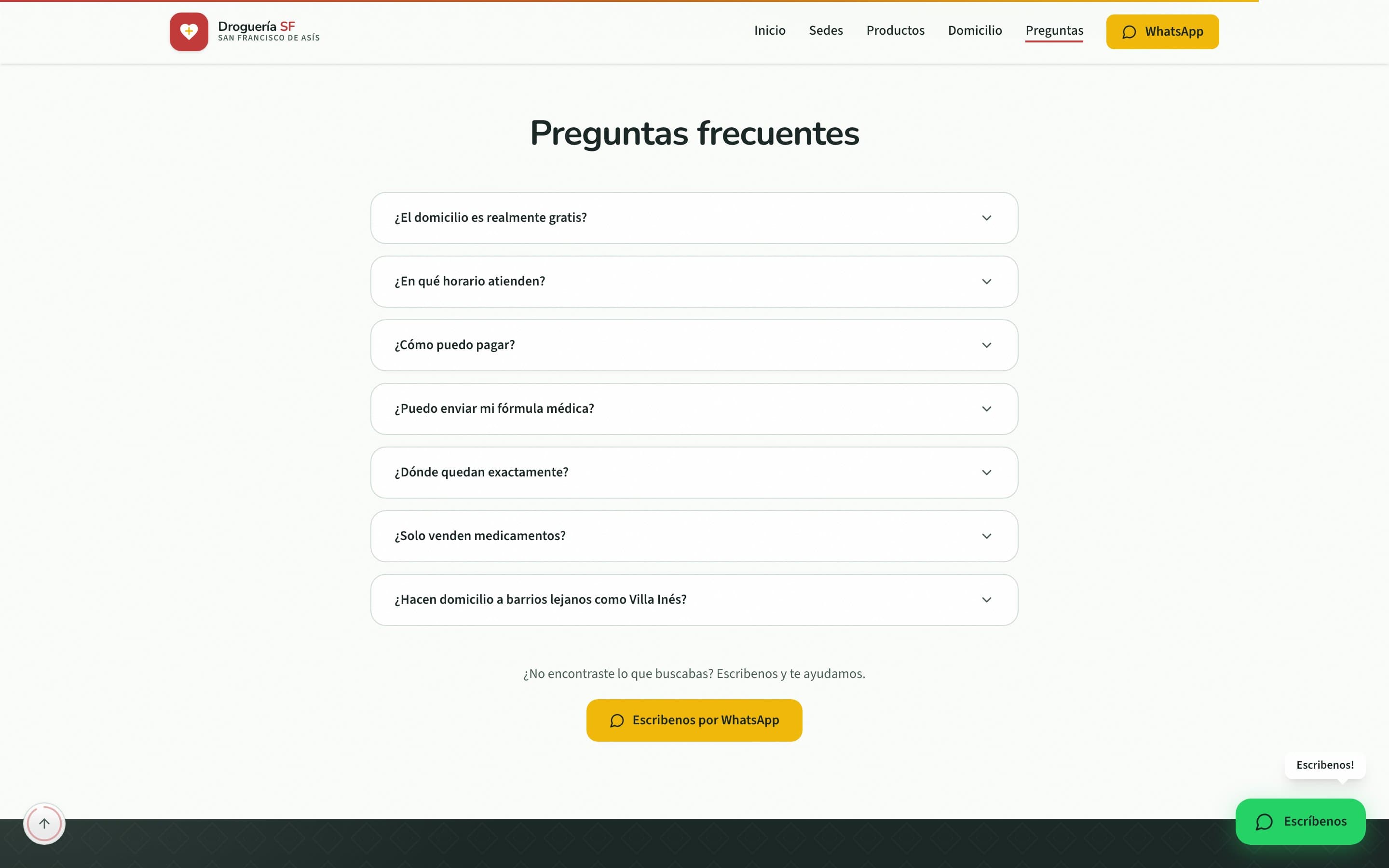 Drogueria San Francisco — captura 5