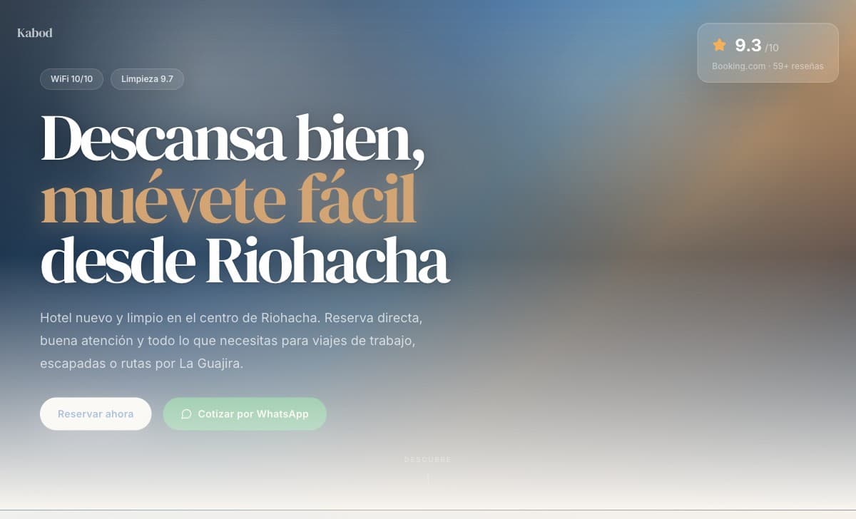 Captura de pantalla de Hotel Kabod