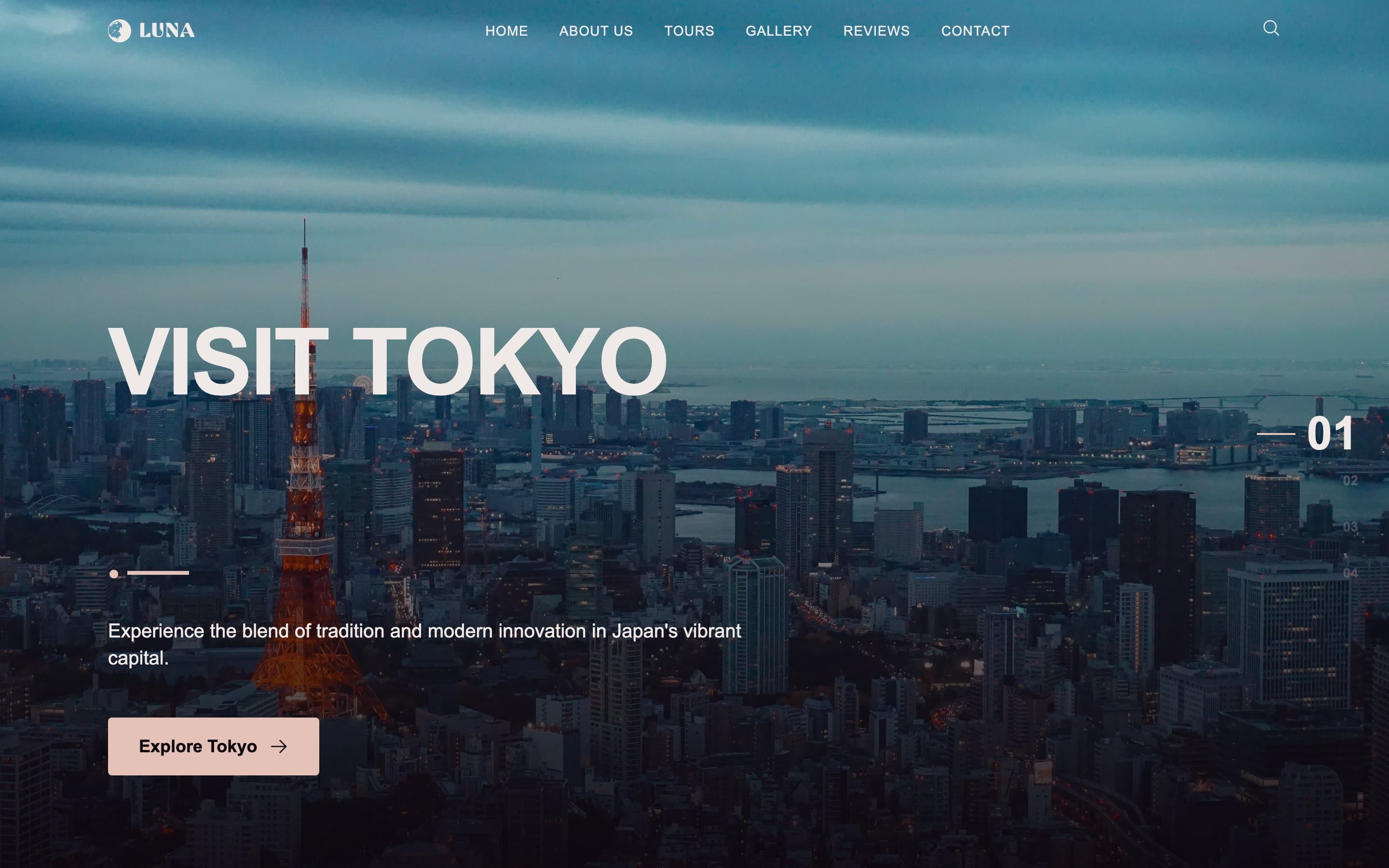 Luna Tours — captura 1