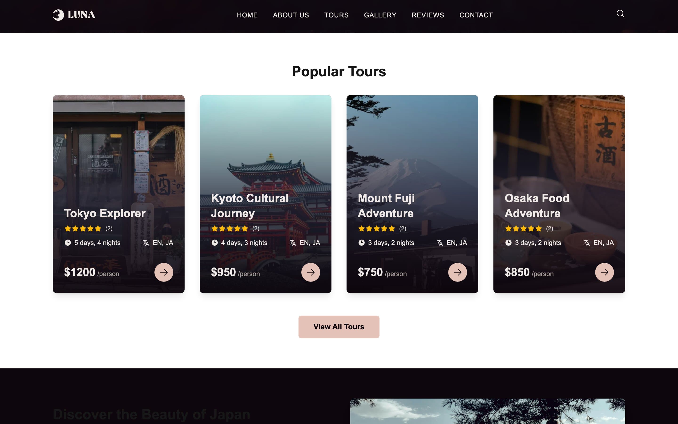 Luna Tours — captura 2